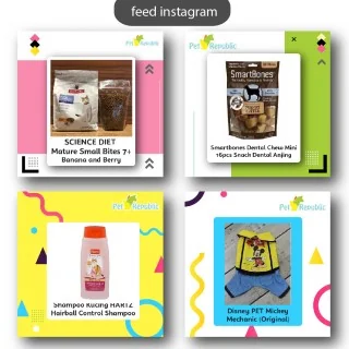 Jual 6 Desain banner Instagram Bergaransi, Full Garansi