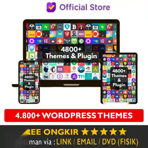 Paket 4800 Wordpress Premium Themes Plugin Collection Tema Word Press Gpl Terbaru