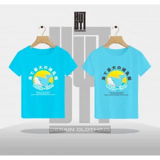 Jual WHALE CAHN DESAIN SABLON KAOS ANAK Profesional, Siap Pakai