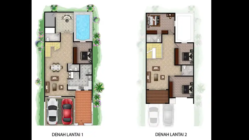 Jasa 2D Rendering Photoshop - CAD Drawing, Profesional, Bergaransi