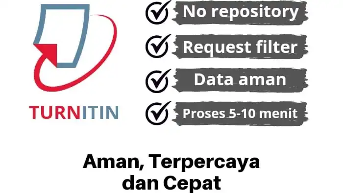 Jasa Cek Turnitin No Repository - Turnitin, Profesional, Bergaransi