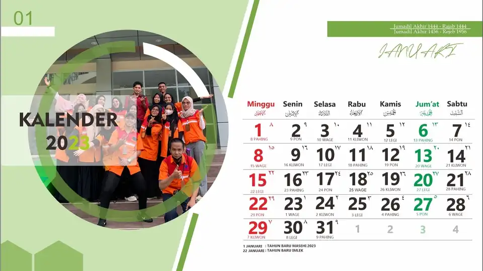 Jasa Desain Kalender - Cover Album, Profesional, Bergaransi
