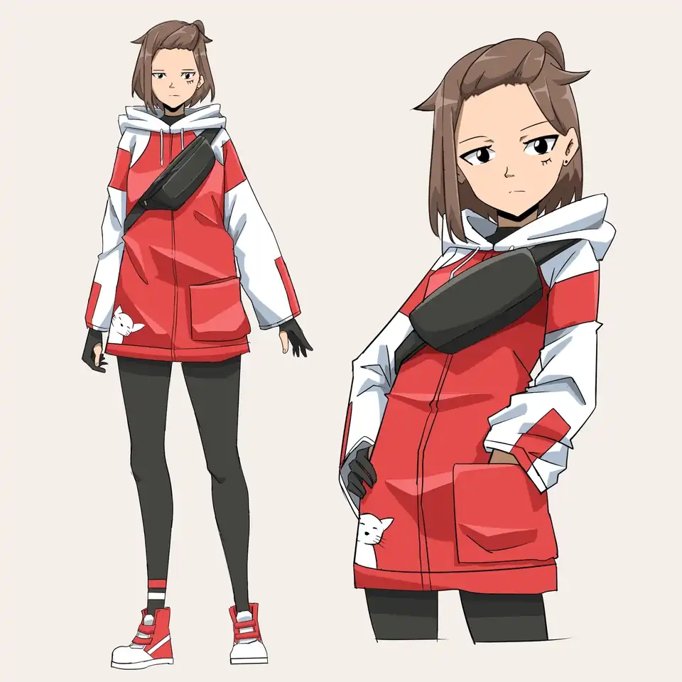 Jasa DESAIN KARAKTER ANIME - Desain Karakter, Profesional, Bergaransi