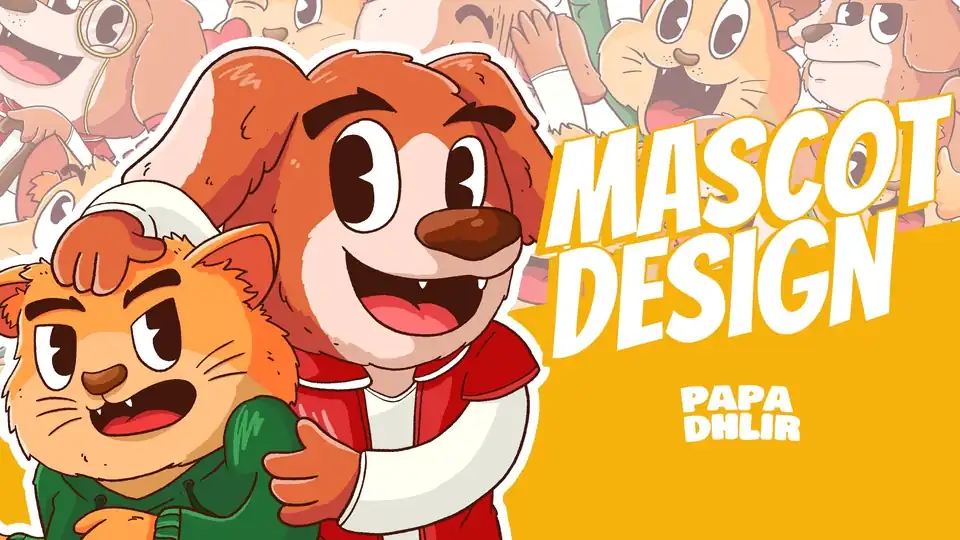Jasa Desain Karakter / Maskot fullcolor - Desain Karakter, Profesional, Bergaransi