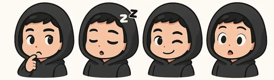 Jasa Desain karakter sticker lucu dari foto - Stiker LINE, Profesional, Bergaransi