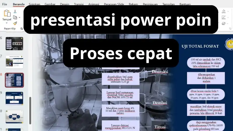 Jasa Desain PPT - Presentasi, Profesional, Bergaransi