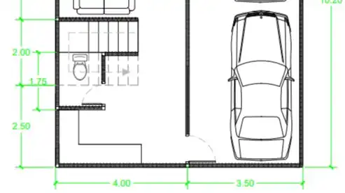 Jasa Design Rumah 2D 100 m2 atau 200 m2 - CAD Drawing, Profesional, Bergaransi