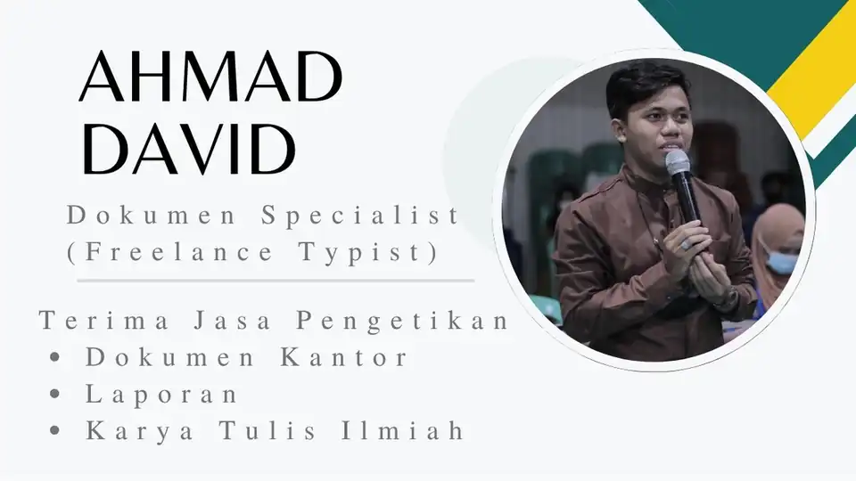 Jasa Dokumen Specialist (Freelance Typist) - Pengetikan Umum, Profesional, Bergaransi