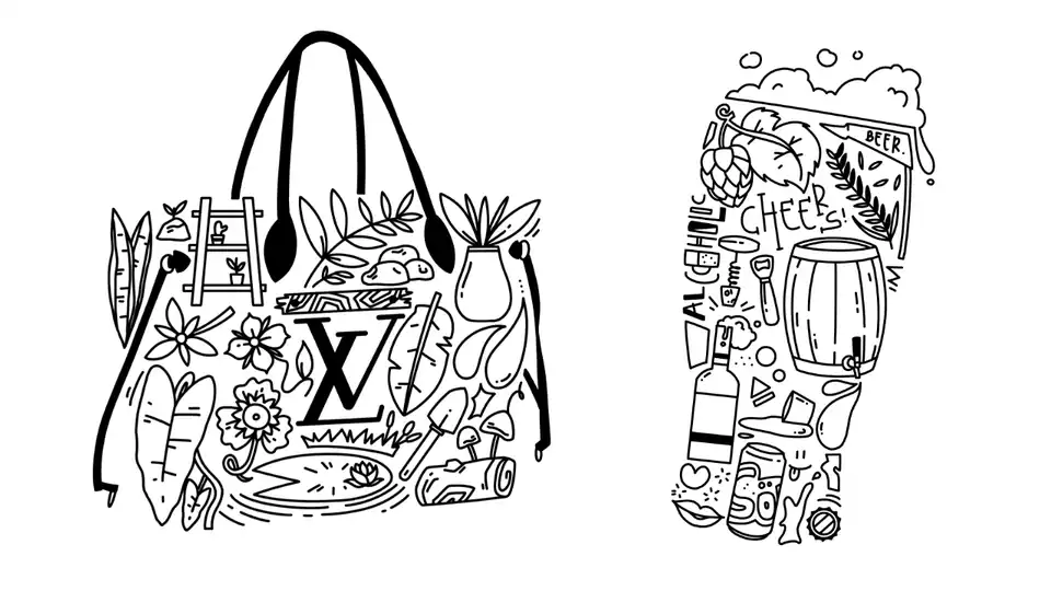 Jasa Doodle Art - Doodle Art, Profesional, Bergaransi