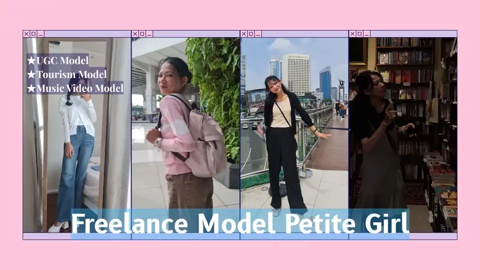 Jasa Freelancer Model Petite Girl - Model, Profesional, Bergaransi