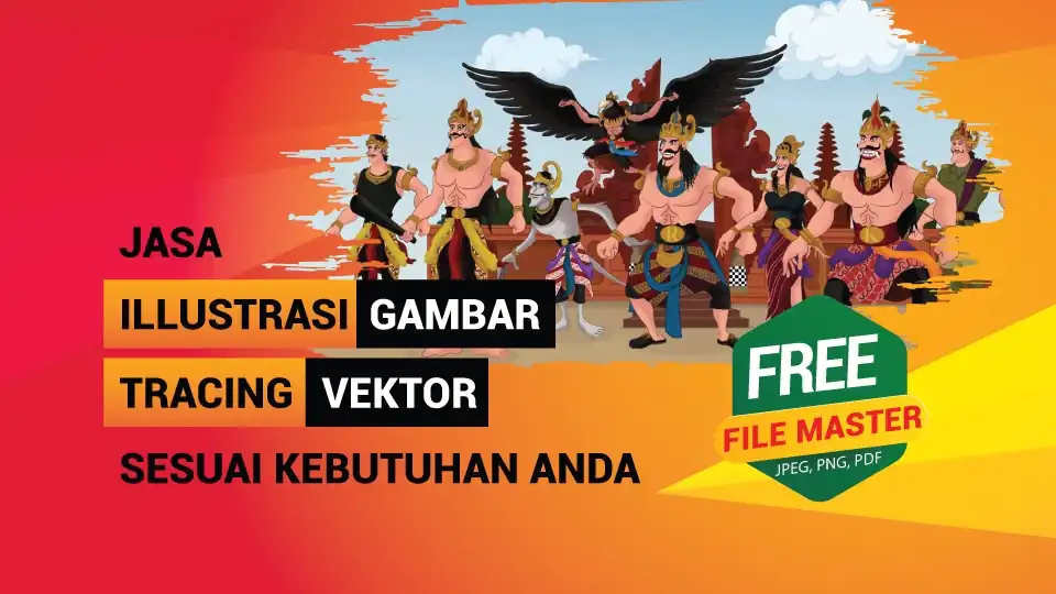 Jasa Gambar vektor sesuai kebutuhan - Gambar dan Ilustrasi, Profesional, Bergaransi