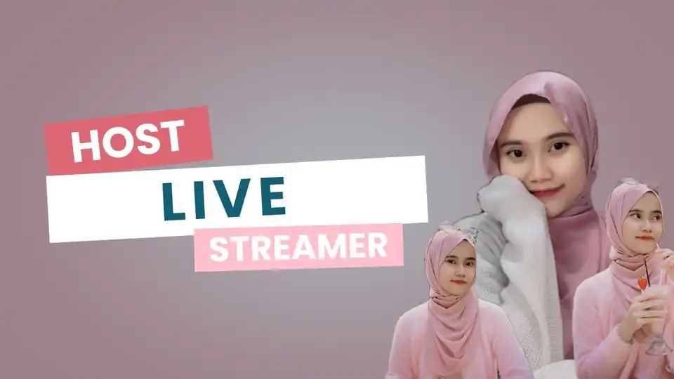 Jasa HOST LIVE STREAMING SHOOPE/TIKTOK - Host Live, Profesional, Bergaransi