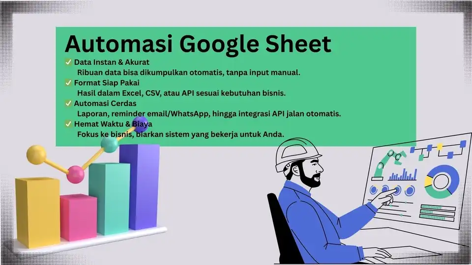 Jasa Automasi Google Sheet | AppScript - Scraping Data, Profesional, Bergaransi