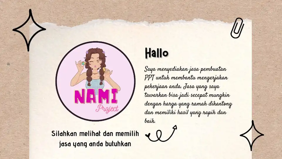 JASA PEMBUATAN PPT EXPRESS 1 HARI JADI - Presentasi, Profesional, Bergaransi