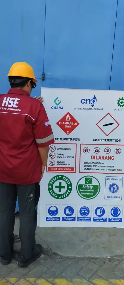 jasa pembuatan safety sign - Jasa Lainnya, Profesional, Bergaransi