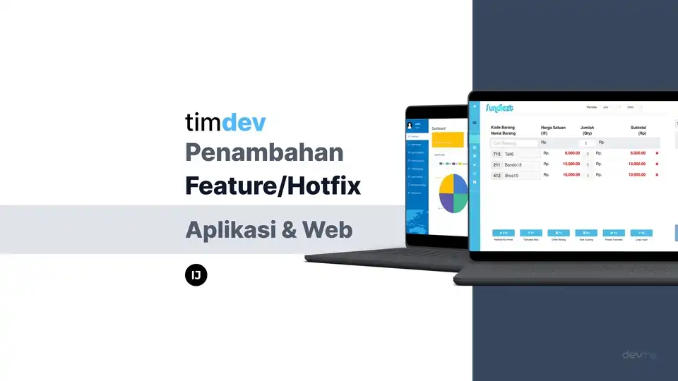 JASA PENGEMBANGAN APLIKASI & WEB - Web Development, Profesional, Bergaransi