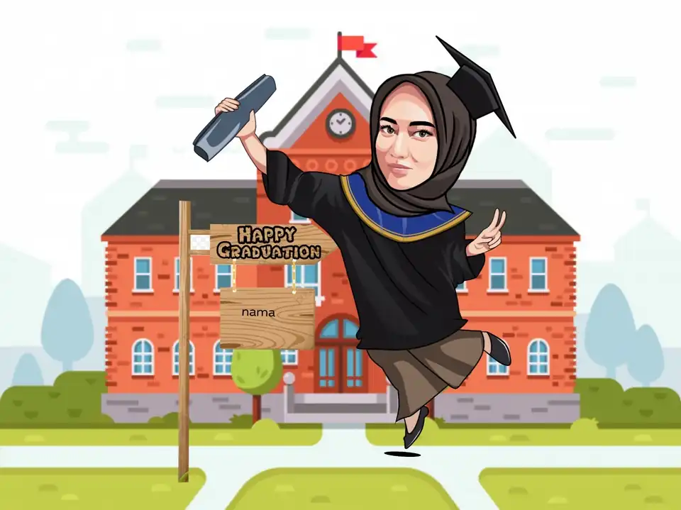 Jasa Karikatur Bighead style - Karikatur, Profesional, Bergaransi