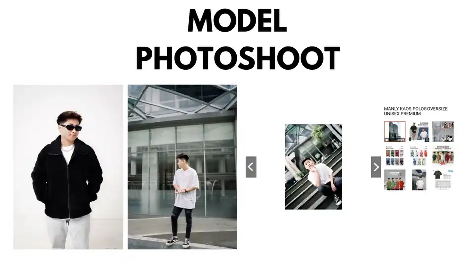 Jasa Model & Photoshoot - Model, Profesional, Bergaransi