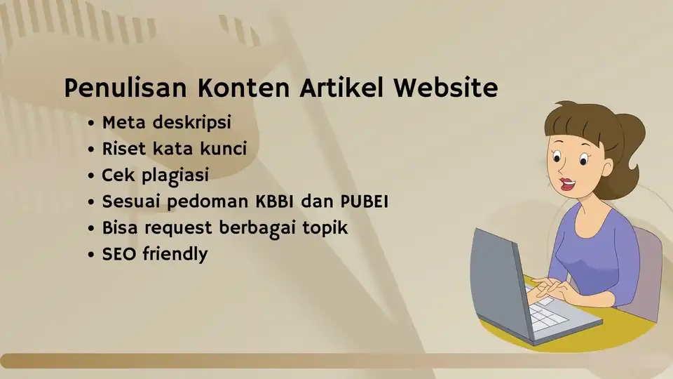 Jasa Penulisan artikel website - Penulisan Konten, Profesional, Bergaransi
