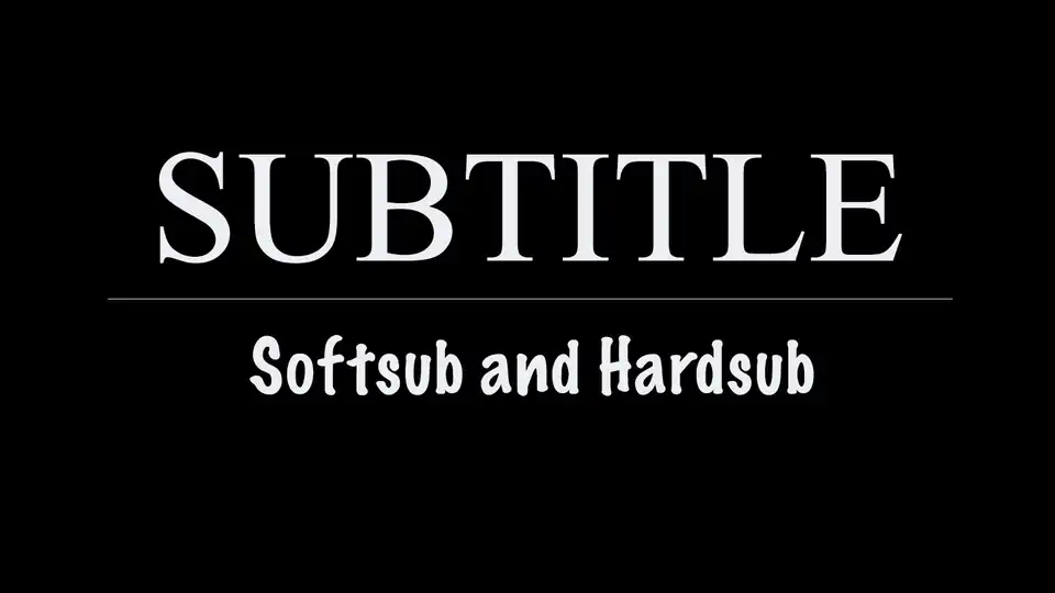 Jasa Subtitle Video Softsub dan Hardsub - Subtitle, Profesional, Bergaransi
