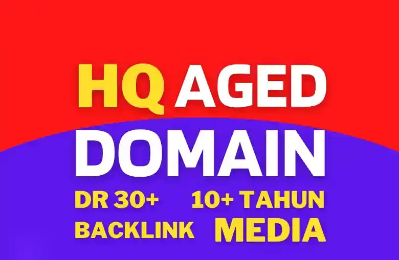 Promo Hq Aged Domain Dr Da Pa Backlinks