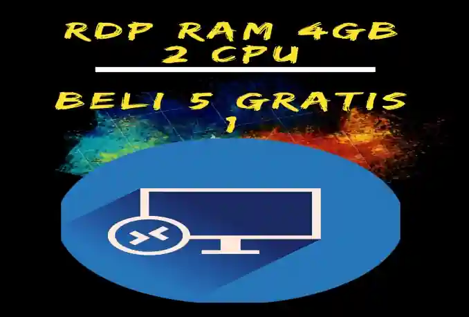 Rdp Admin Ram 4gb 2 Cpu Bisa Di Perpanjang Promo