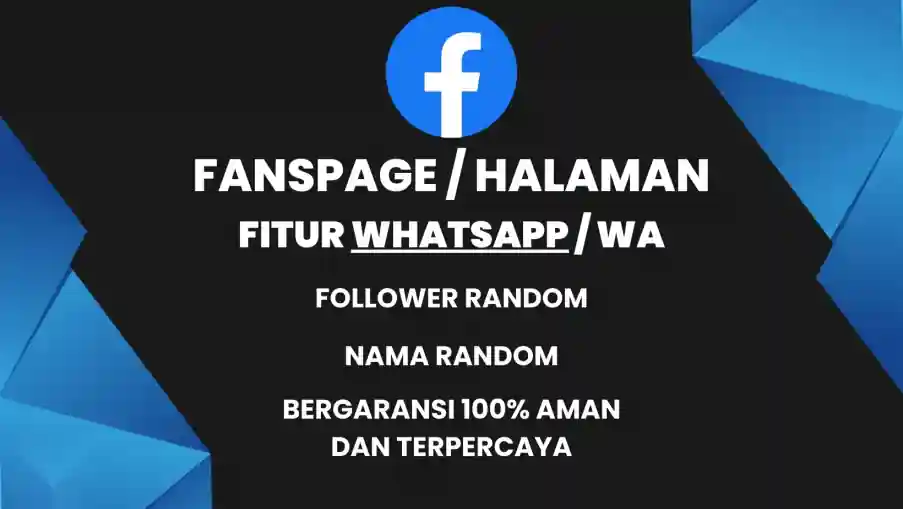 Asli Fanspage Halaman Fitur Whatsapp Wa Bisa Untuk Iklan Fb Ads