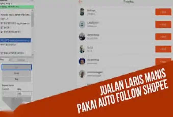 Asli Toolsscript Untuk Followunfollow Shopee