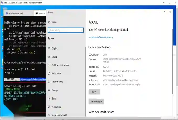 Murah Promo Murah Rdp 8 Gb 2 Cpu 126 Ssd Bergaransi Full Lansgung Kirim