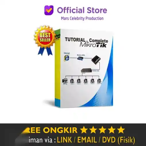 Paket Lengkap Tutorial Rahasia Mahir Mikrotik Lifetime Update Terbaru Complete Terbaru