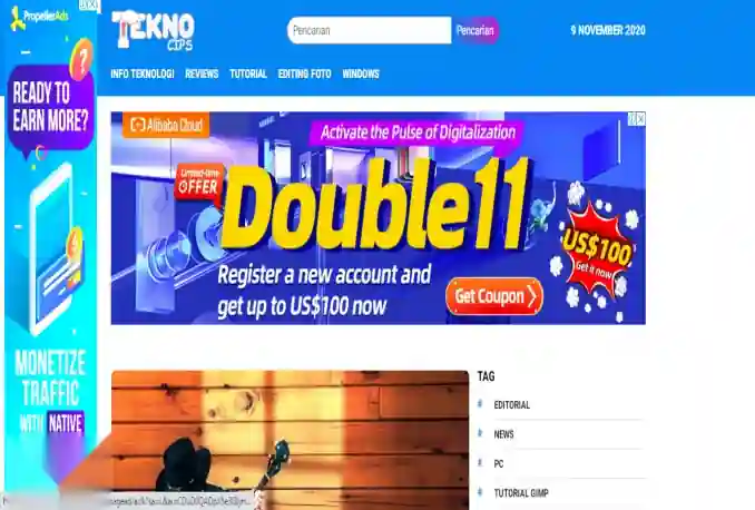 Murah Theme Wordpress Pro High Adsense Versi Liputan