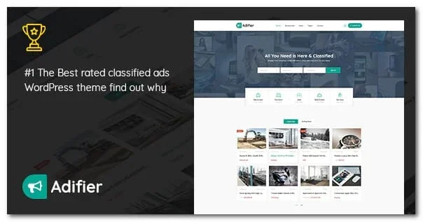 Jual Adifier WordPress Theme 3.9.7 Classified Ads Theme Full Garansi, Termurah
