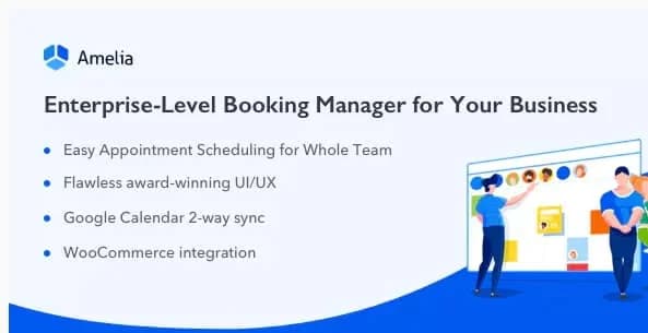 Jual Amelia Enterprise Level Appointment Booking WordPress Plugin 8.4 Siap Pakai, Original