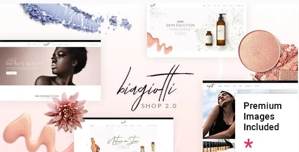 Jual Biagiotti Beauty and Cosmetics Shop WordPress Theme 3.3 Resmi, Premium