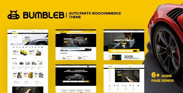 Jual Bumbleb Auto Parts WooCommerce Theme 1.0.4 Profesional, Original