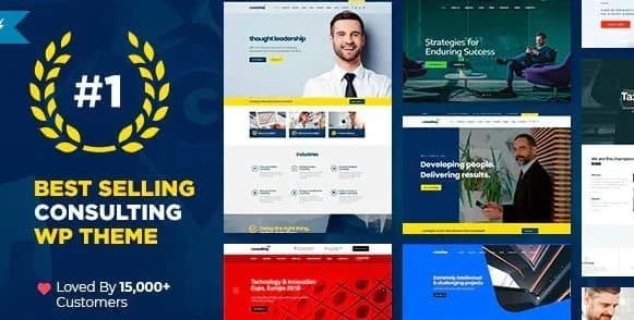 Jual Consulting WordPress Theme 6.6.4 Business, Finance Theme Profesional, Bergaransi