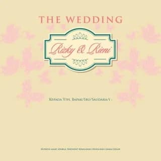 Jual design wedding invitation # 3 Full Garansi, Termurah