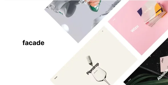 Jual Facade Ajax Creative Portfolio WordPress Theme 2.0.3 Bergaransi, Premium