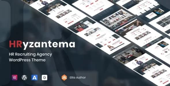 Jual Hryzantema Human Resources & Recruiting WordPress Theme 1.1.2 Siap Pakai, Full Garansi