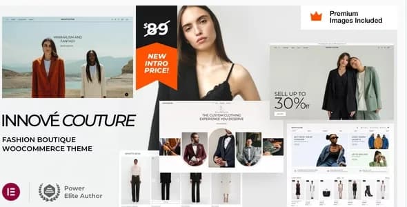 Jual Innové Couture Fashion Boutique WordPress Theme 1 Bergaransi, Termurah