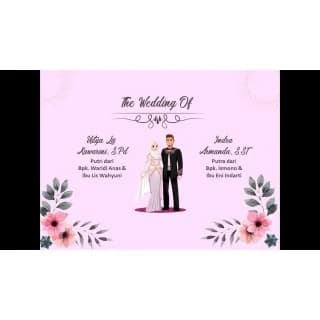 Jasa Bikin Video Undangan Pernikahan / Wedding Invitation Profesional, Premium