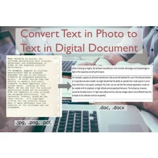 Jasa Mengonversi Teks di Foto Menjadi Teks Digital (docx, doc, pdf) Premium, Full Garansi