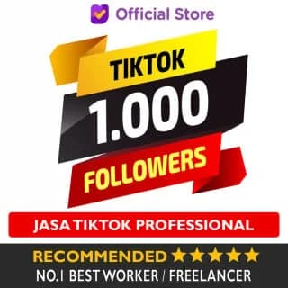 Jasa Meningkatkan Tambah 1.000 Followers TikTok FYP Pengikut Sosmed Social Media Bergaransi, Profesional
