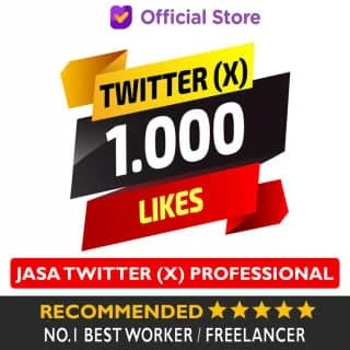 Jasa Meningkatkan Tambah 1.000 Likes Twitter X Suka Sosmed Social Media Bergaransi, Full Garansi