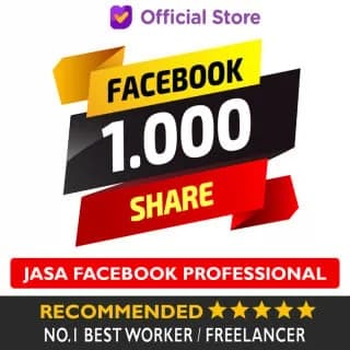 Jasa Meningkatkan Tambah 1.000 Share Facebook Post Reels Bagikan FB Sosmed Social Media Full Garansi, Termurah