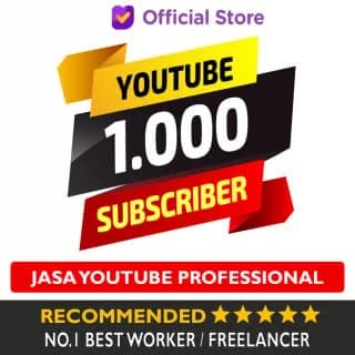 Jasa Meningkatkan Tambah 1.000 Subscriber Youtube Followers Pengikut YT Sosmed Social Media Full Garansi, Siap Pakai