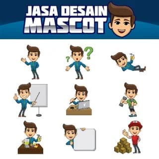 Jasa pembuatan mascot Resmi, Original