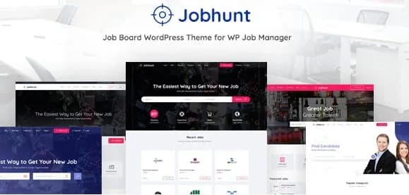 Jual Jobhunt WordPress theme 1.2.12 Job Board theme for WP Job Manager Premium, Profesional