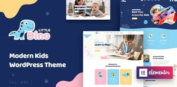 Jual Littledino WordPress Theme 1.2.9 Modern Kids Theme Durasi 9 Bulan Premium, Termurah