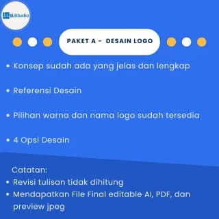Jual Paket A Desain Logo Resmi, Siap Pakai